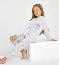 GIRL'S PAJAMA M/L EP7040 Tellini S.r.l. Wholesale Clothing